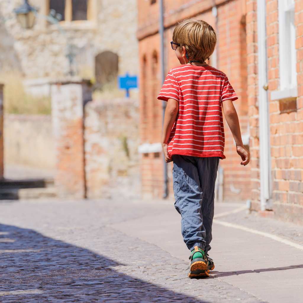 Kid with autism wandering