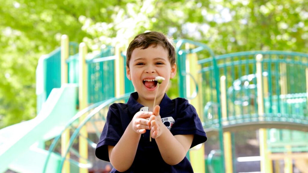 Child engaging in a repetitive hand motion as a calming stimming in autism behavior